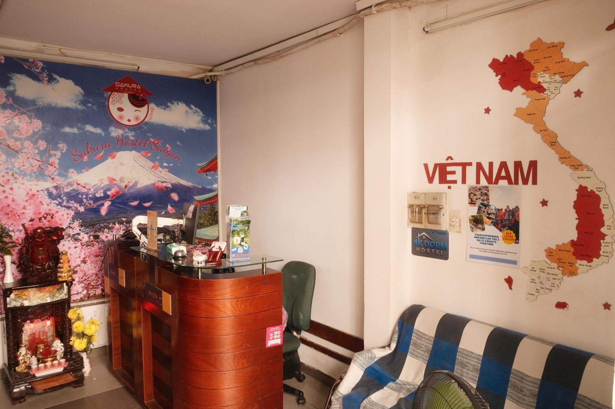 Sakura Hostel Saigon Ho Chi Minh-staden Exteriör bild