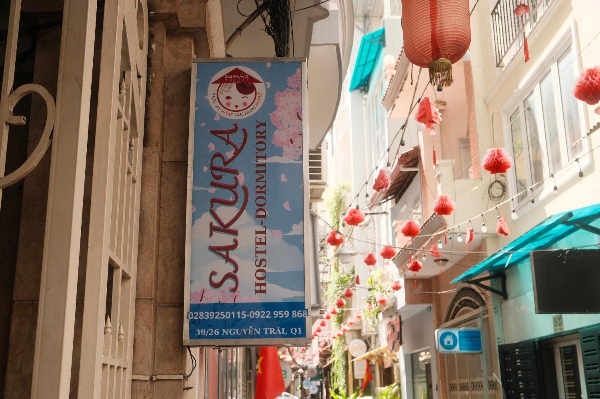 Sakura Hostel Saigon Ho Chi Minh-staden Exteriör bild